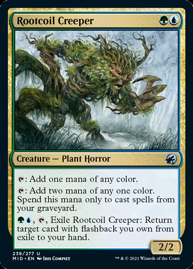 Rootcoil Creeper [Innistrad: Midnight Hunt] Foil