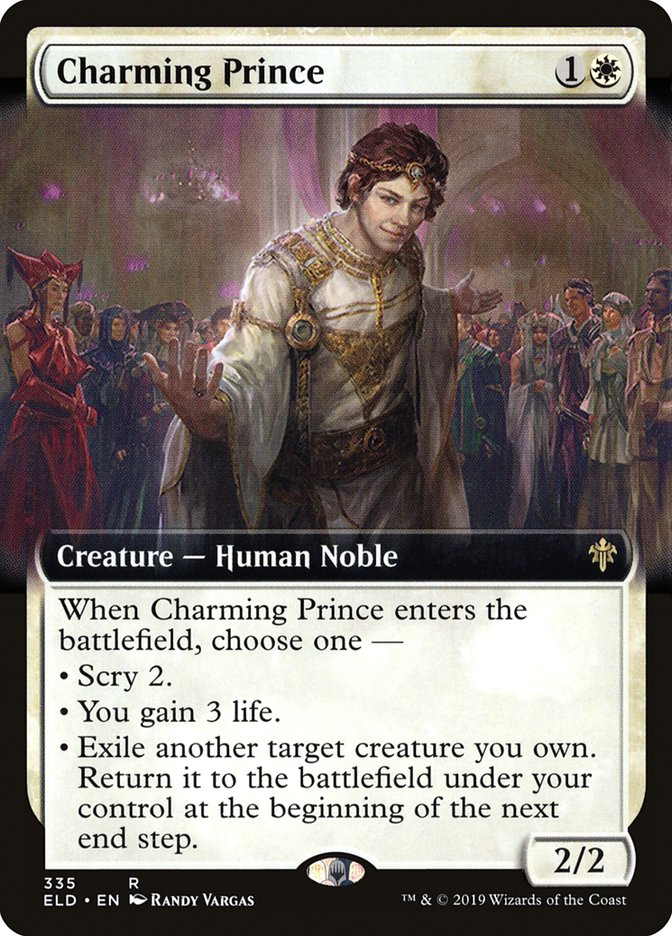 Charming Prince (Extended Art) [Throne of Eldraine] Foil