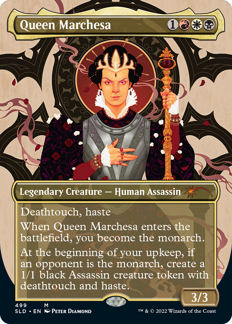 Queen Marchesa (Borderless) [Secret Lair Drop Series] Foil
