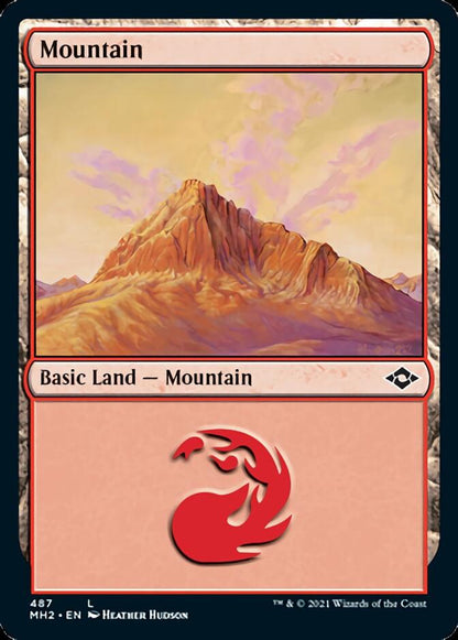 Mountain (487) [Modern Horizons 2] Foil