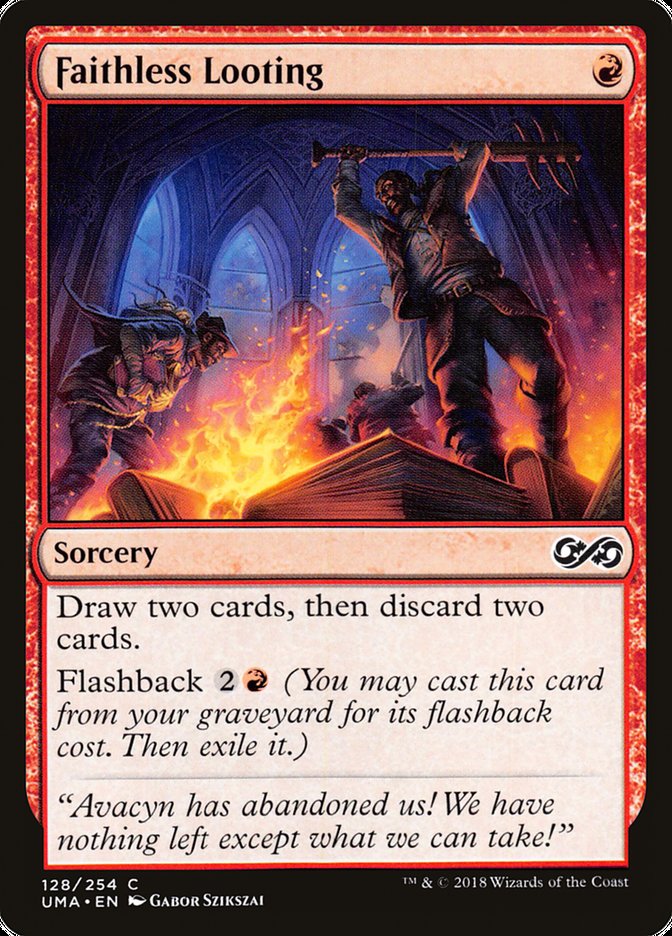 Faithless Looting [Ultimate Masters] Foil