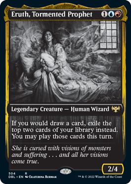 Eruth, Tormented Prophet [Innistrad: Double Feature] Foil