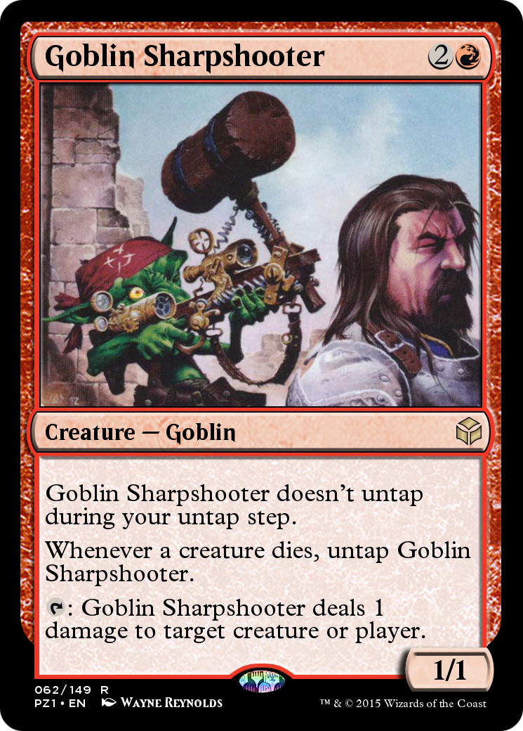 Goblin Sharpshooter  [Legendary Cube Prize Pack]