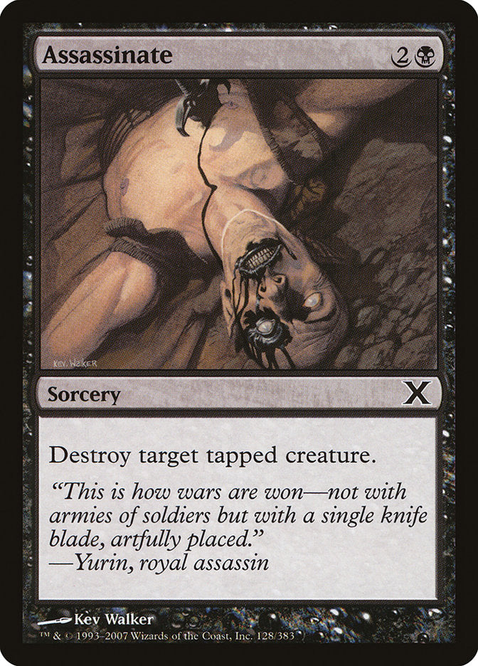 Assassinate [Tenth Edition] Foil