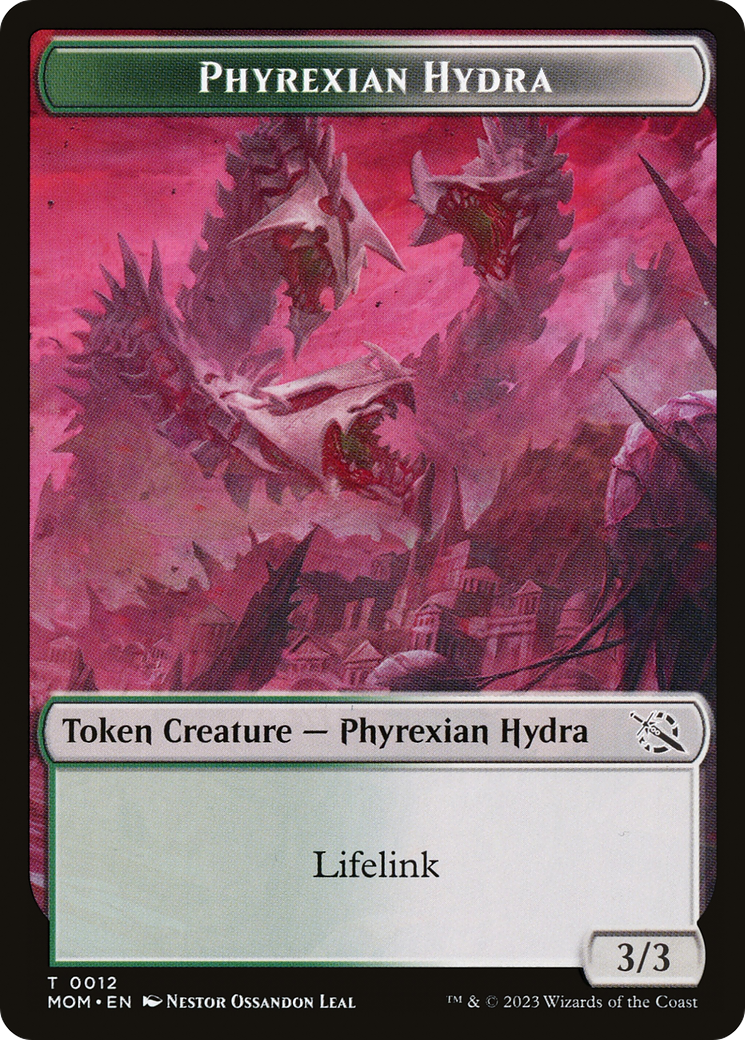 Phyrexian Hydra  [March of the Machine Tokens] Foil