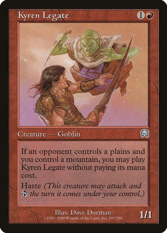 Kyren Legate [Mercadian Masques] Foil