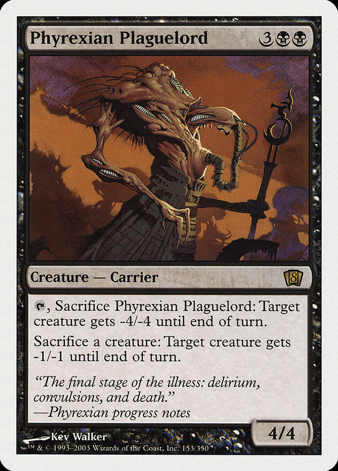 Phyrexian Plaguelord [Eighth Edition] Foil