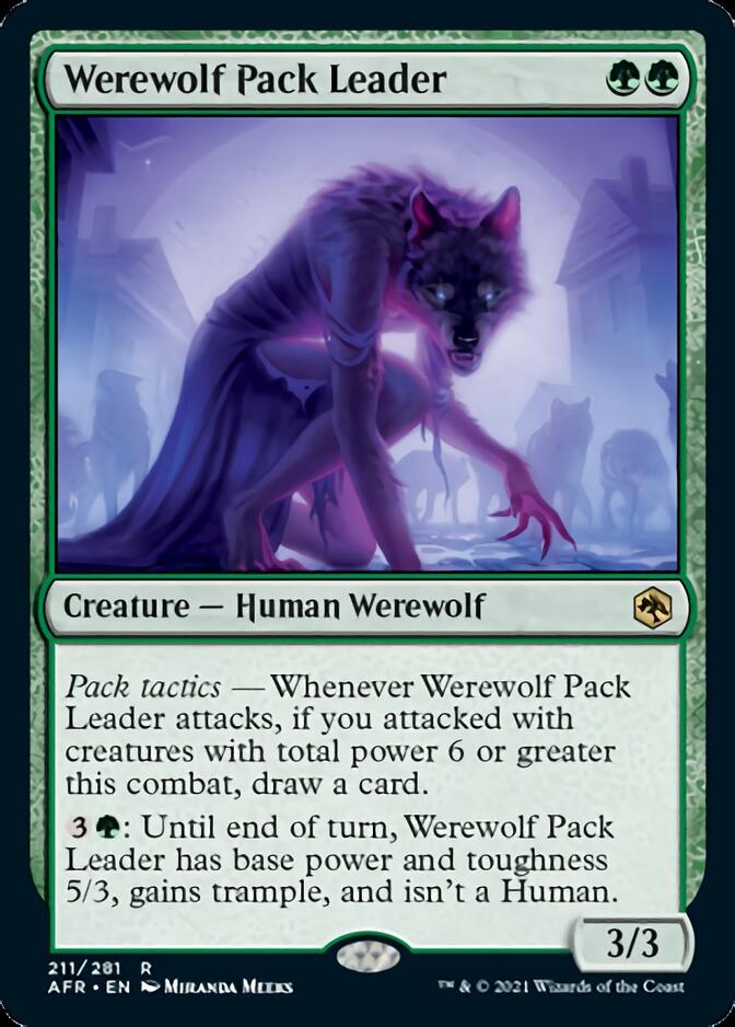 Werewolf Pack Leader [Dungeons & Dragons: Adventures in the Forgotten Realms] Foil