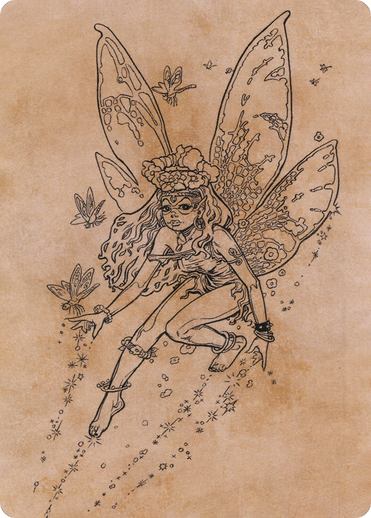 Pixie Guide // Pixie Guide  [Adventures in the Forgotten Realms Art Series] (Borderless) Foil