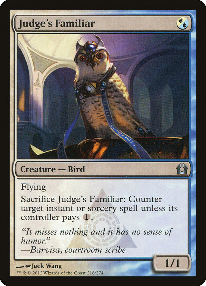 Judge's Familiar [Return to Ravnica] Foil
