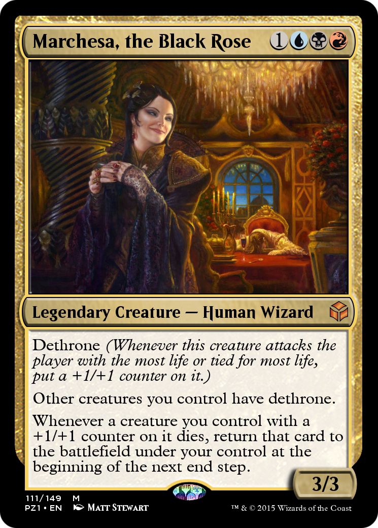 Marchesa, the Black Rose  [Legendary Cube Prize Pack] Foil