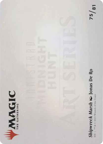 Shipwreck Marsh // Shipwreck Marsh  [Midnight Hunt Art Series] (Borderless) Foil