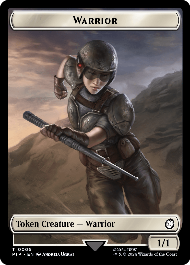 Warrior  [Fallout Tokens] Foil