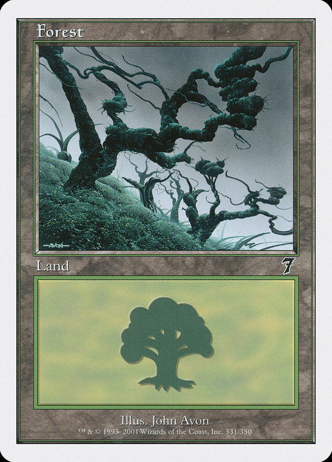Forest (331) [Seventh Edition] Foil