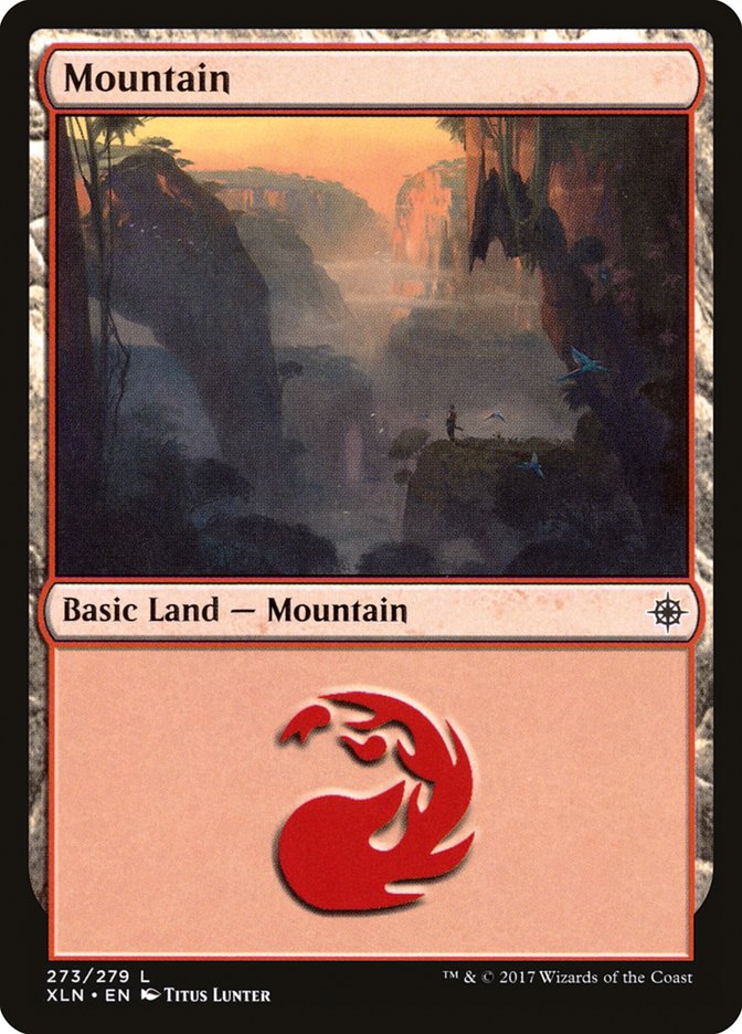 Mountain (273) [Ixalan] Foil
