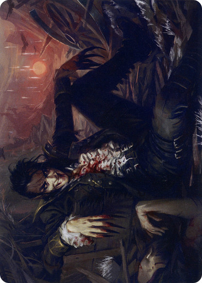 Arrogant Outlaw // Arrogant Outlaw  [Midnight Hunt Art Series] (Borderless) Foil