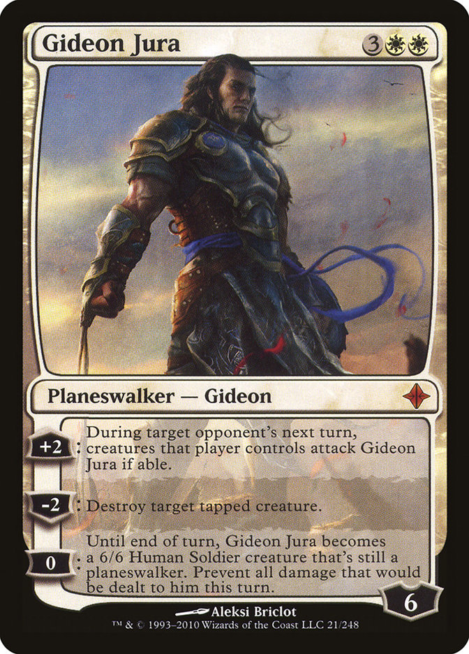 Gideon Jura [Rise of the Eldrazi] Foil