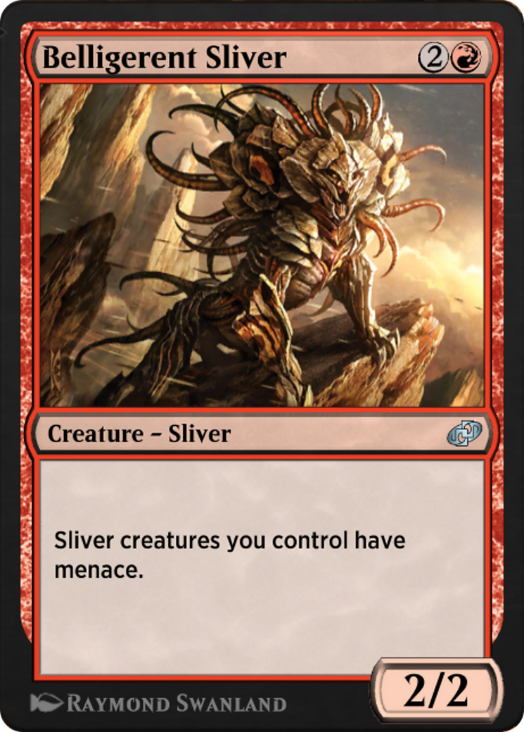 Belligerent Sliver  [Jumpstart: Historic Horizons]