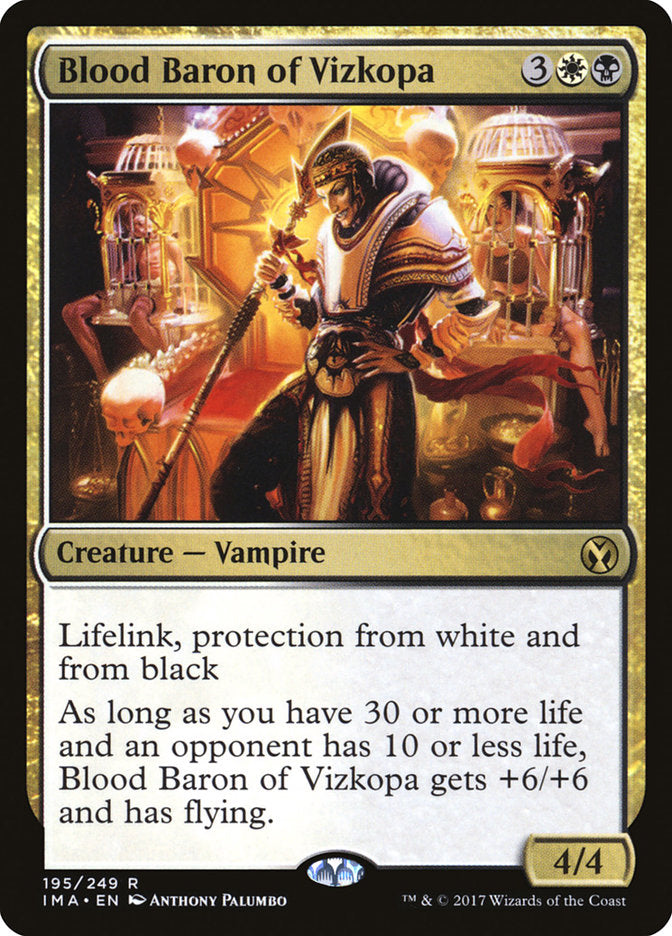 Blood Baron of Vizkopa [Iconic Masters] Foil