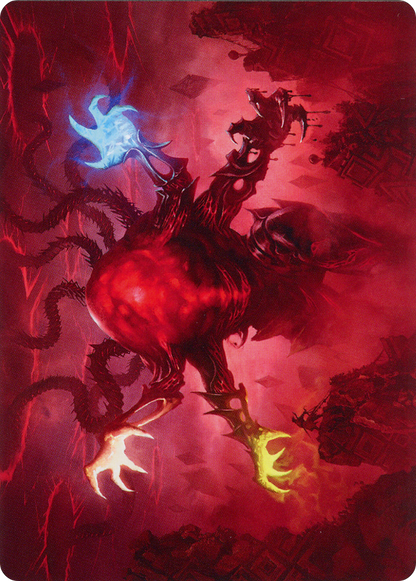 Omnath, Locus of All // Omnath, Locus of All  [March of the Machine Art Series] (Borderless) Foil