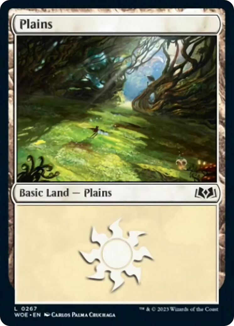 Plains (0267) [Wilds of Eldraine] Foil