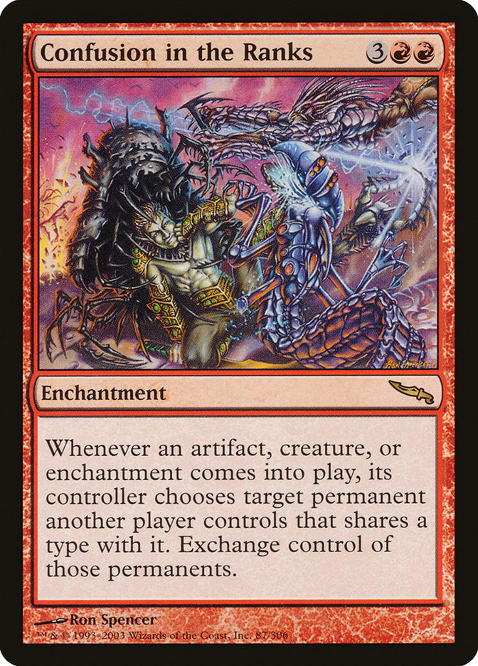 Confusion in the Ranks [Mirrodin] Foil