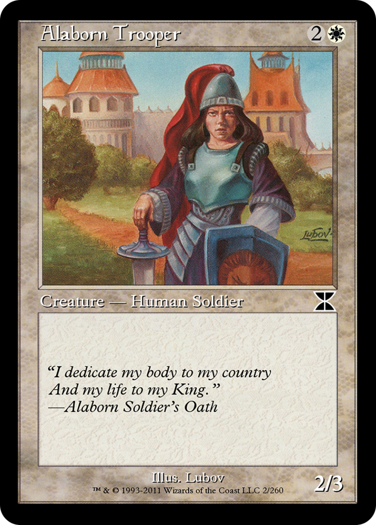 Alaborn Trooper  [Masters Edition IV] Foil