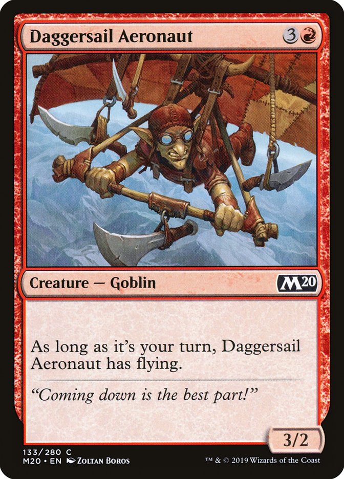 Daggersail Aeronaut [Core Set 2020] Foil