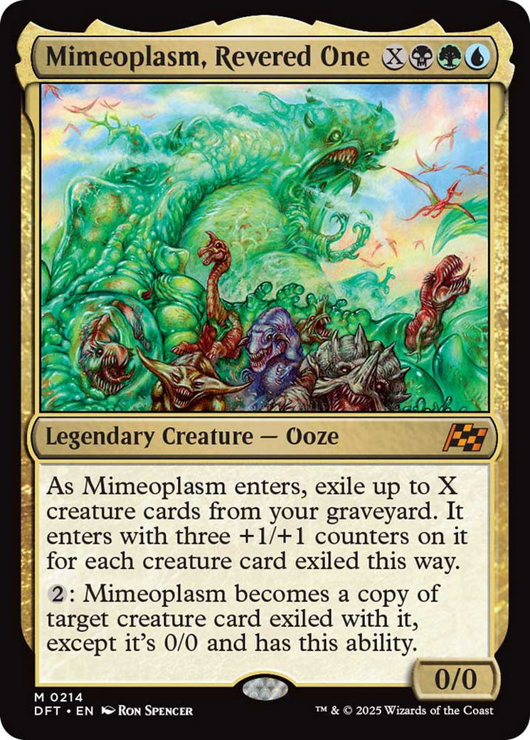 Mimeoplasm, Revered One [Aetherdrift] Foil