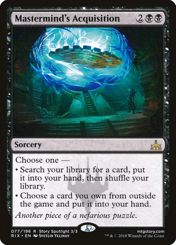 Mastermind's Acquisition [Rivals of Ixalan] Foil