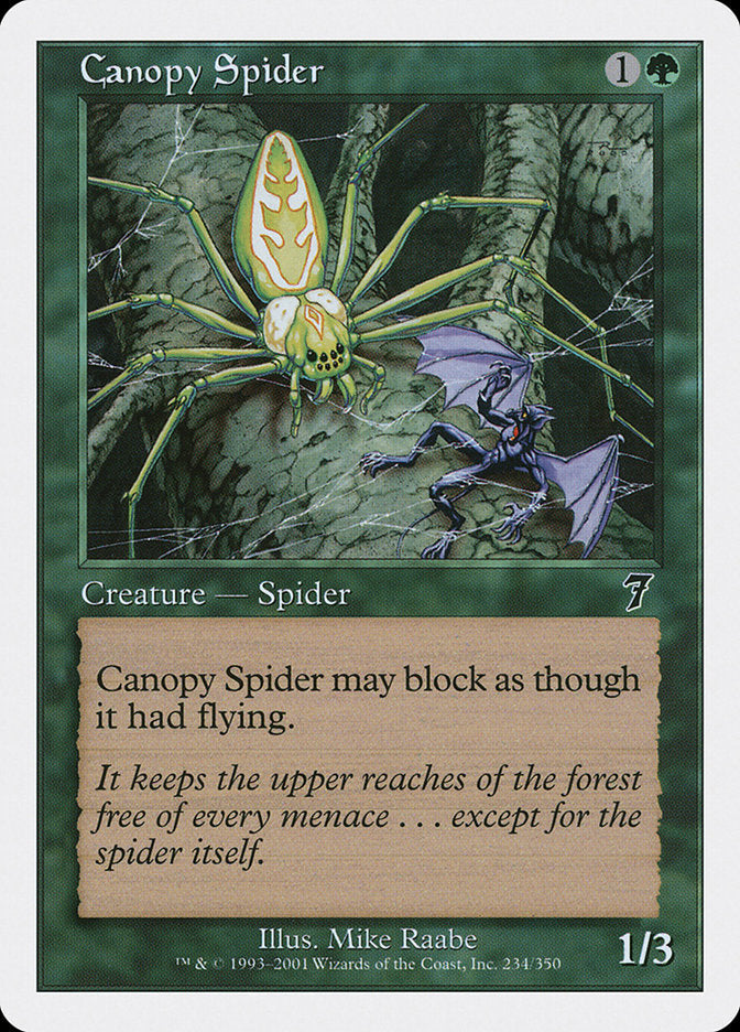 Canopy Spider [Seventh Edition] Foil