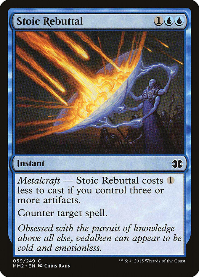 Stoic Rebuttal [Modern Masters 2015] Foil