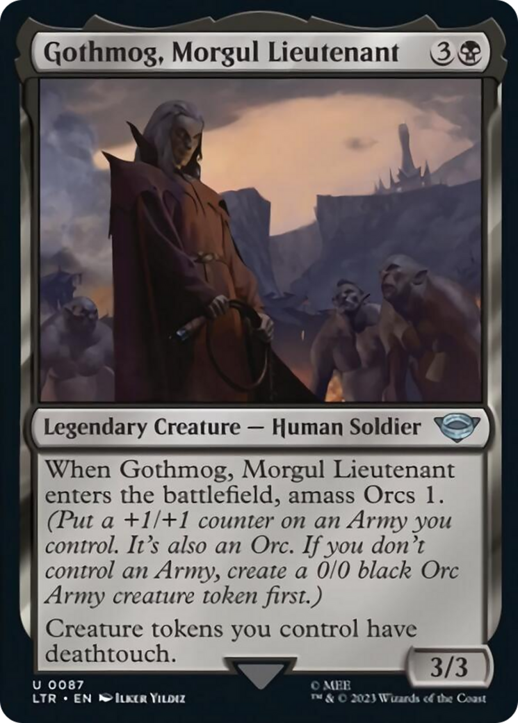 Gothmog, Morgul Lieutenant [The Lord of the Rings: Tales of Middle-Earth] Foil