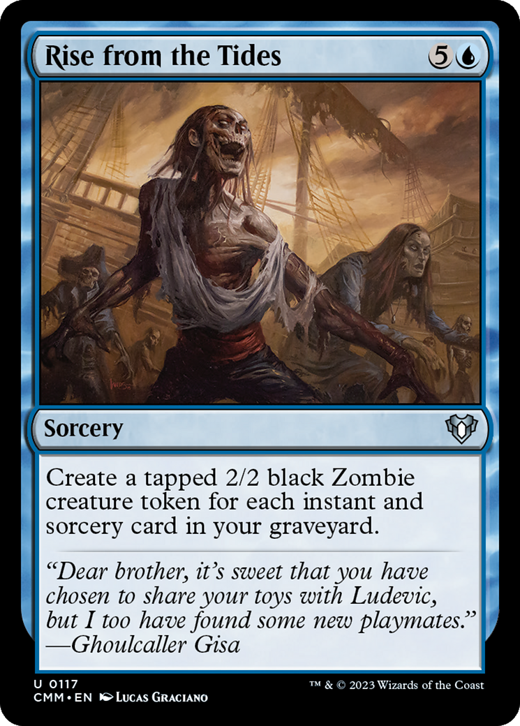 Rise from the Tides [Commander Masters] Foil