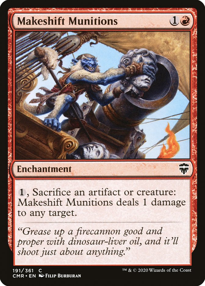 Makeshift Munitions [Commander Legends] Foil