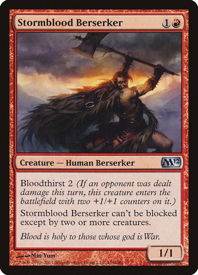 Stormblood Berserker [Magic 2012] Foil