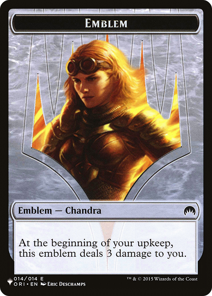 Chandra, Roaring Flame Emblem  [The List]