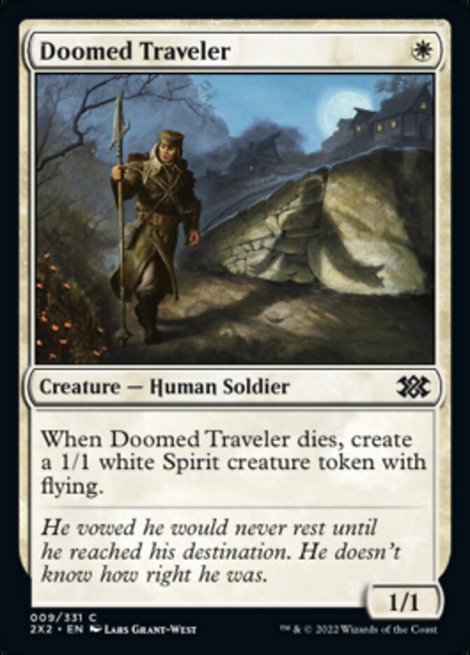 Doomed Traveler [Double Masters 2022] Foil