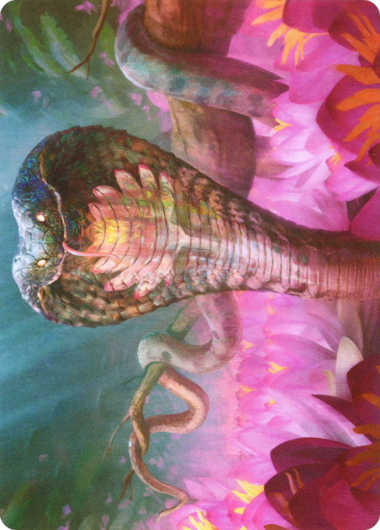 Lotus Cobra // Lotus Cobra  [Zendikar Rising Art Series] (Borderless)