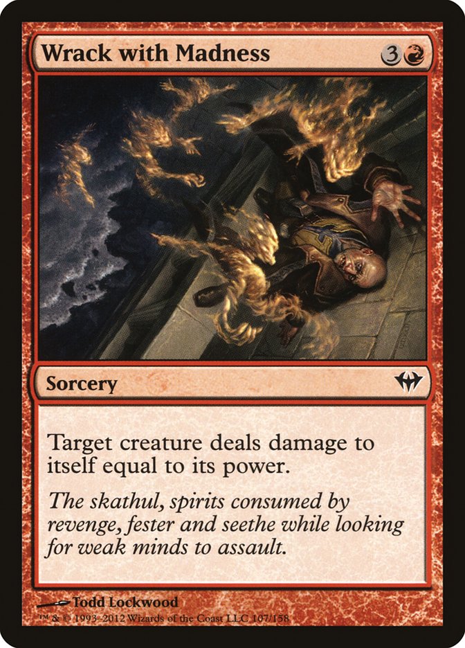 Wrack with Madness [Dark Ascension] Foil