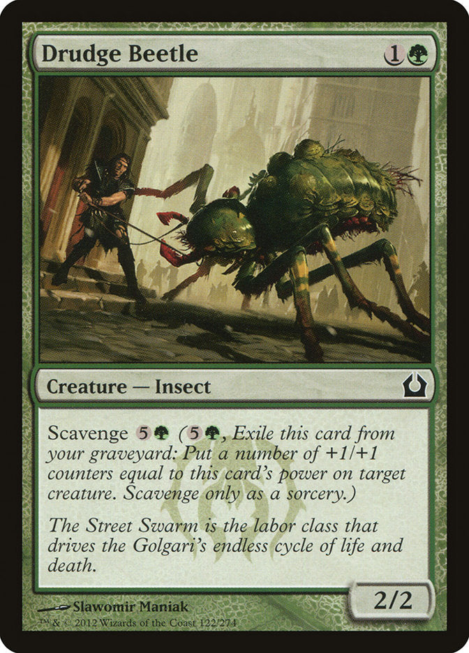 Drudge Beetle [Return to Ravnica] Foil