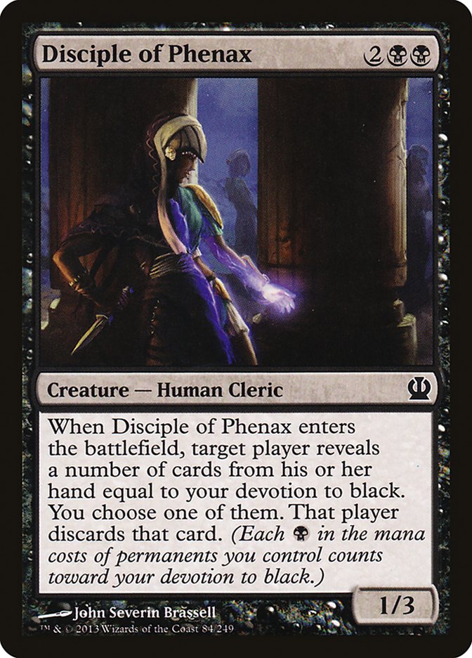 Disciple of Phenax [Theros] Foil