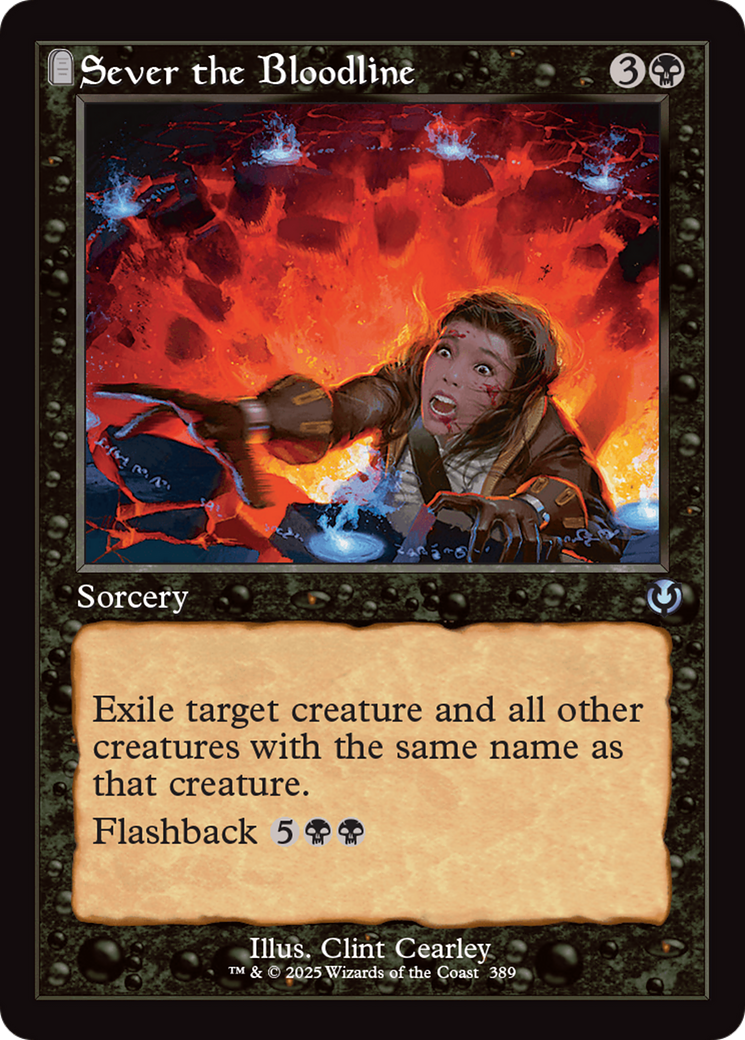 Sever the Bloodline (Retro Frame) [Innistrad Remastered] Foil