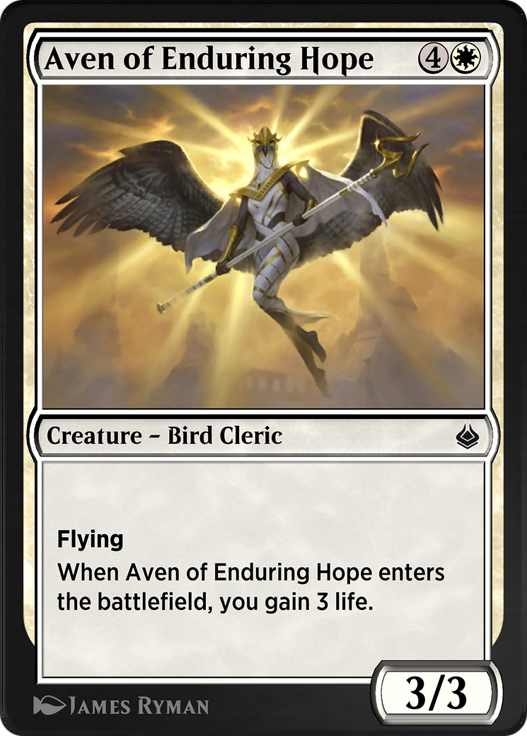 Aven of Enduring Hope  [Amonkhet Remastered]