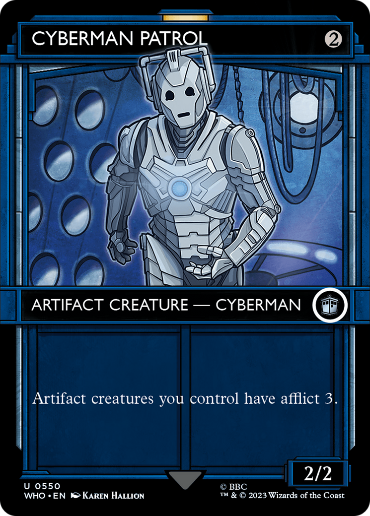 Cyberman Patrol (Showcase) [Doctor Who] Foil