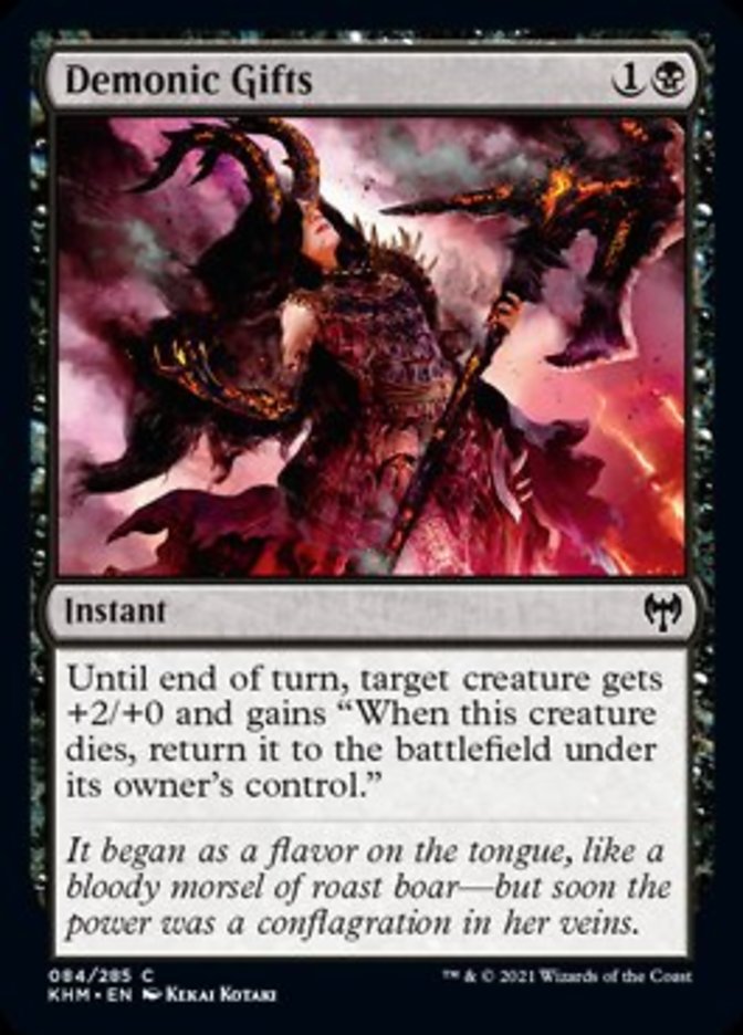 Demonic Gifts [Kaldheim] Foil