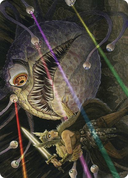Hive of the Eye Tyrant // Hive of the Eye Tyrant  [Adventures in the Forgotten Realms Art Series] (Borderless) Foil