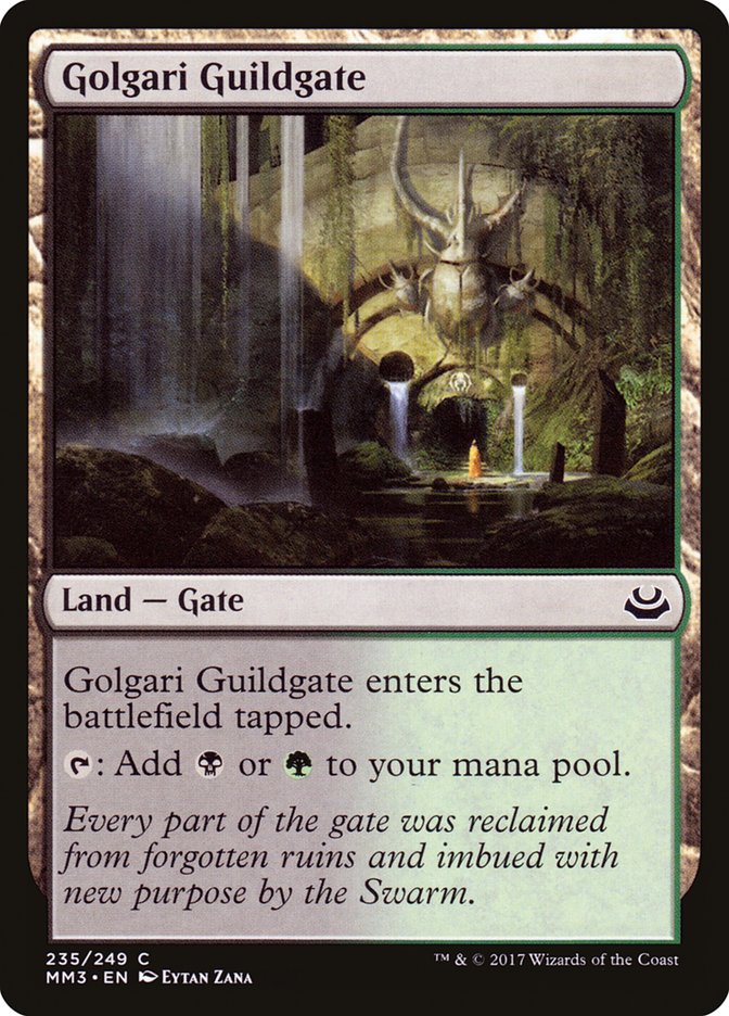 Golgari Guildgate [Modern Masters 2017] Foil