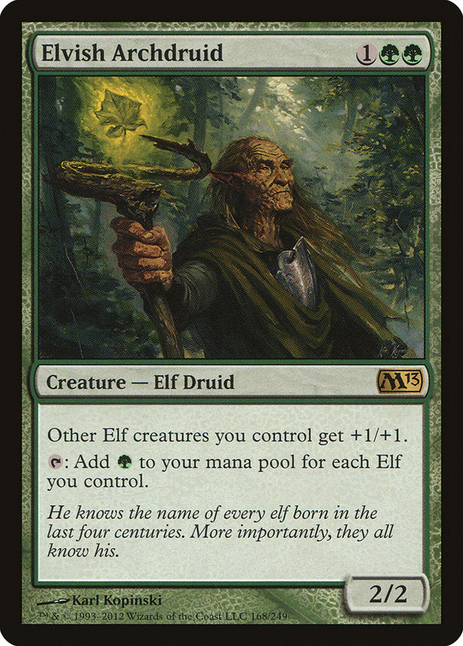 Elvish Archdruid [Magic 2013] Foil