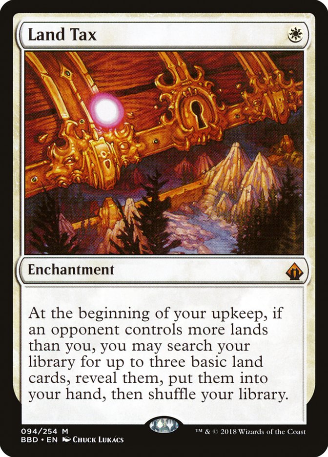 Land Tax [Battlebond] Foil